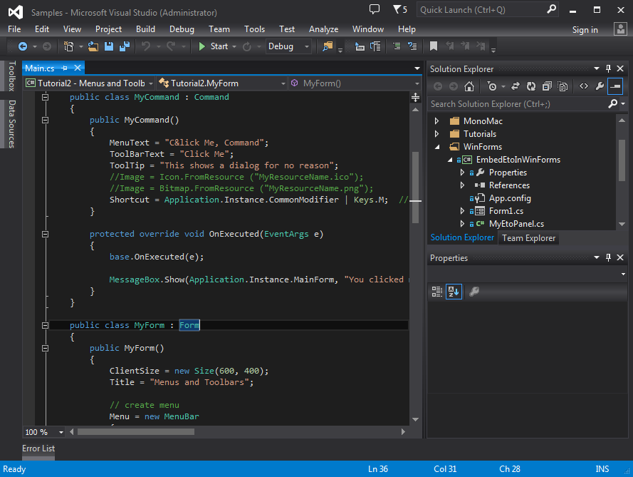 microsoft visual studio osx